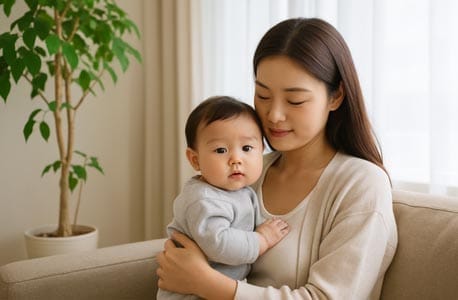부모급여 양육수당 받는 엄마와 아기의 하루
